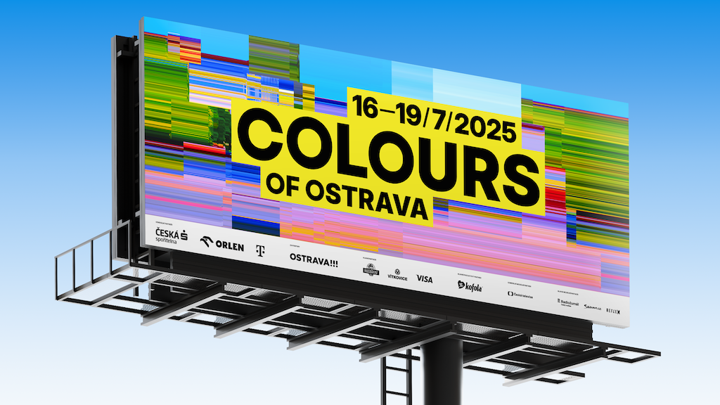 visual identity for Colours of Ostrava