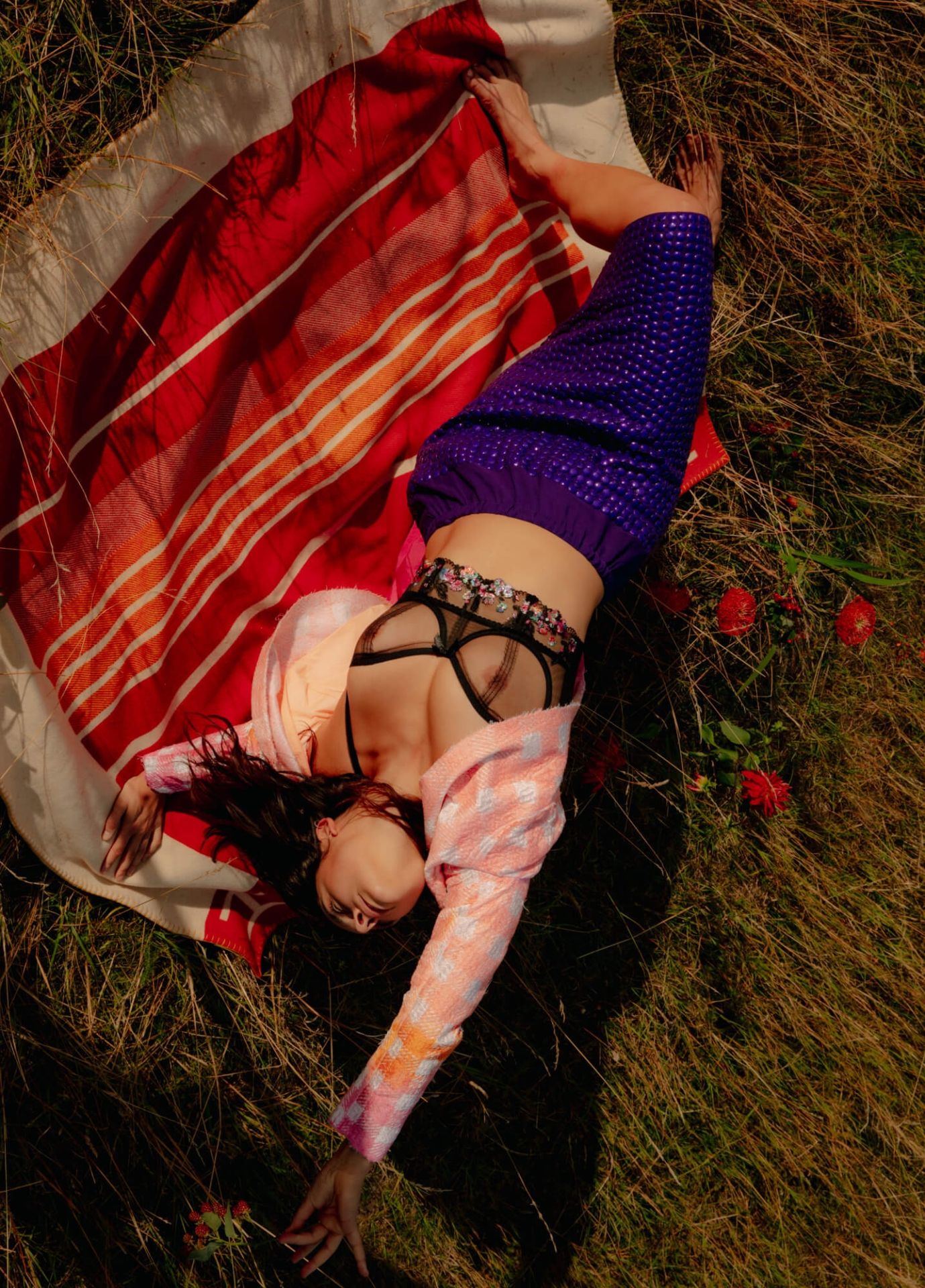 photographs of Katharina Grosse for Vogue Germany and the Spolehnutí editorial for Vogue CS photographs of Katharina Grosse for Vogue Germany and the Spolehnutí editorial for Vogue CS