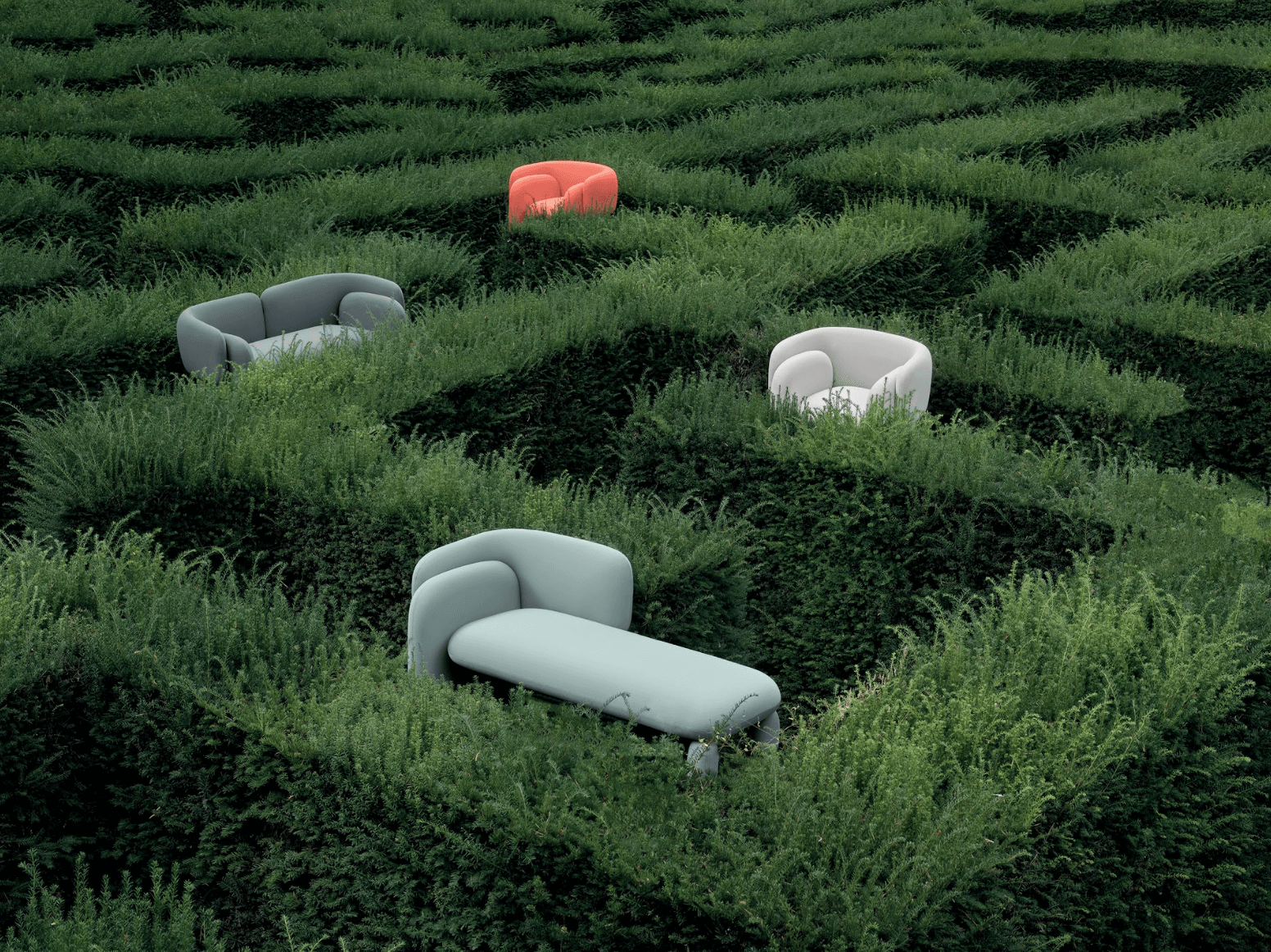 collection of seating furniture Hide and Seek (Lexová & Smetana)