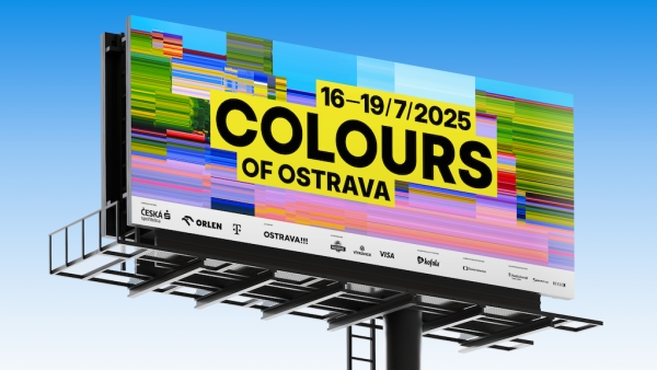 vizuální identita pro Colours of Ostrava